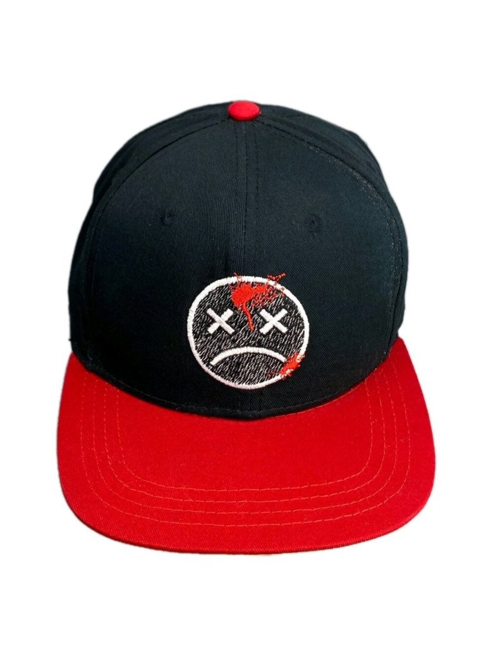 Loot Crate Gaming Lawbreakers Hat Mens One Size Black Red Cotton Adjustable